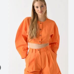 AVN kimono shirt jacket Playa short size 40  us 10